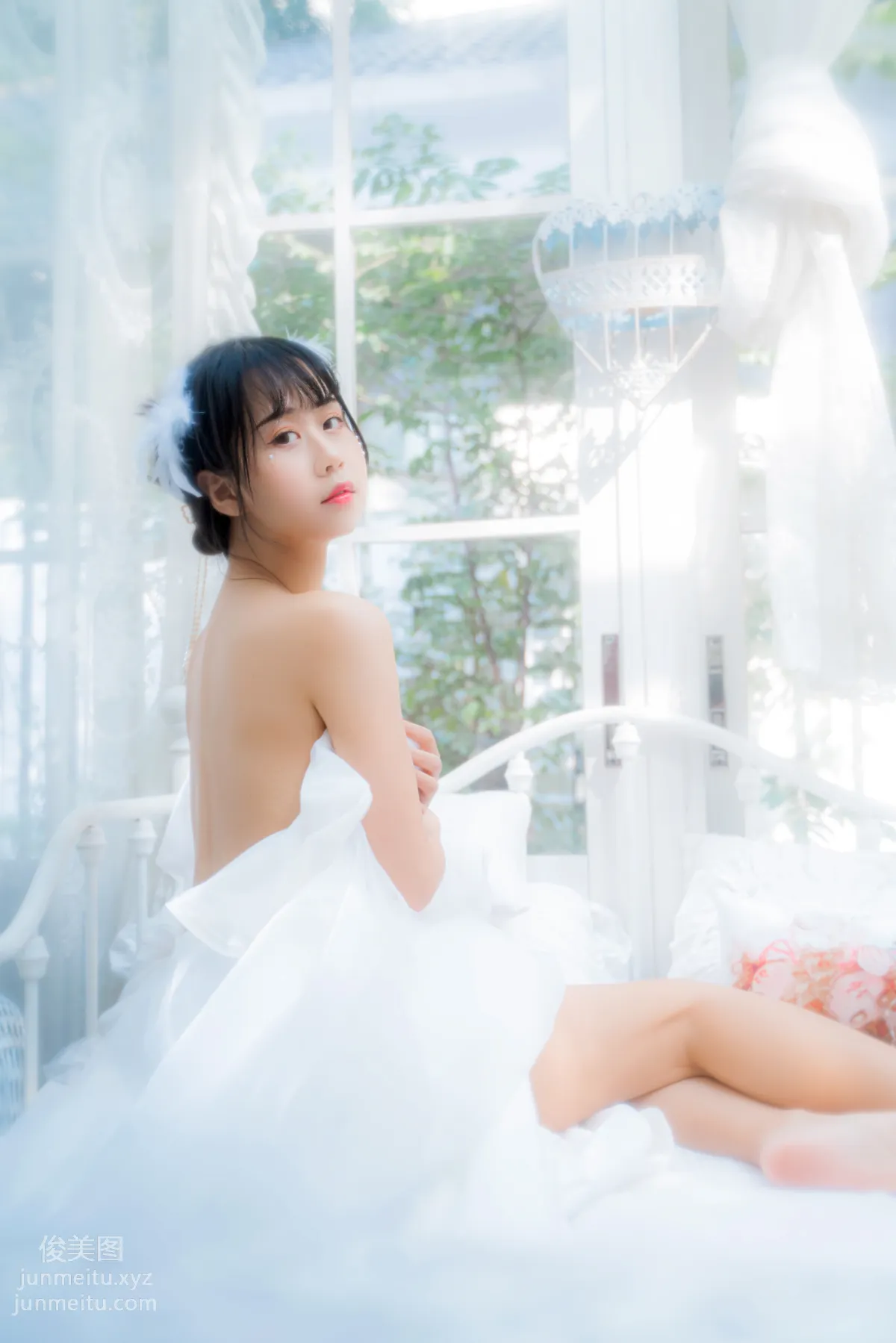 [YiTuYu] 2022.05.28 Pure White Bride Mengyaer o0 photo 11