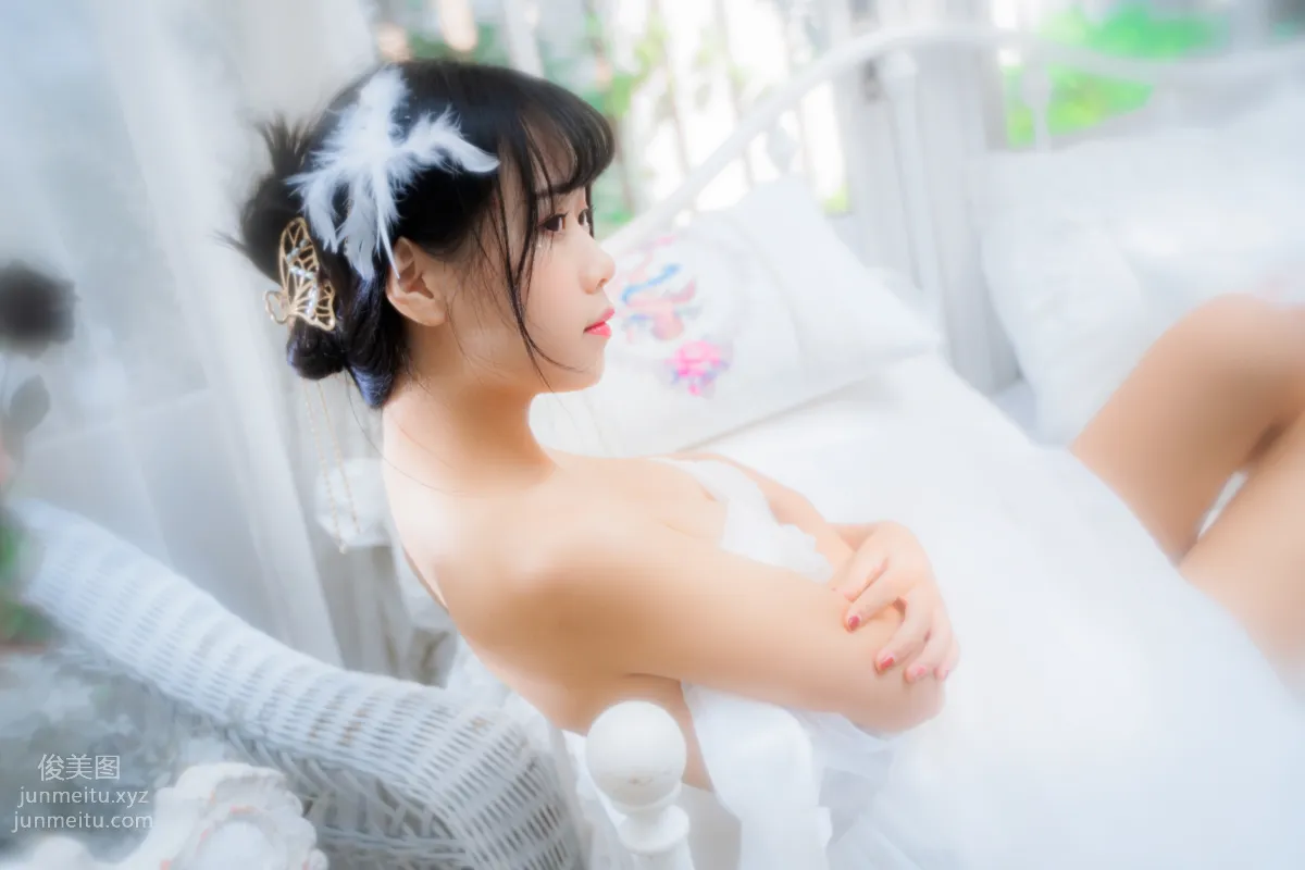 [YiTuYu] 2022.05.28 Pure White Bride Mengyaer o0 photo 12