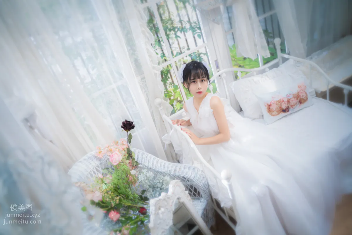 [YiTuYu] 2022.05.28 Pure White Bride Mengyaer o0 photo 17