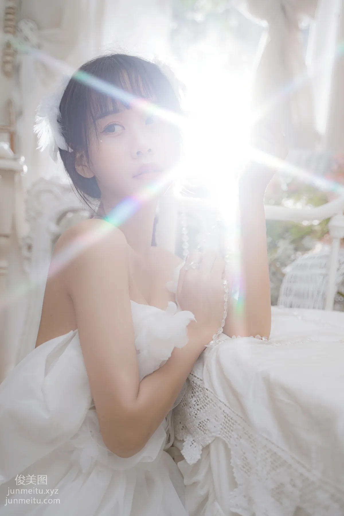 [YiTuYu] 2022.05.28 Pure White Bride Mengyaer o0 photo 20