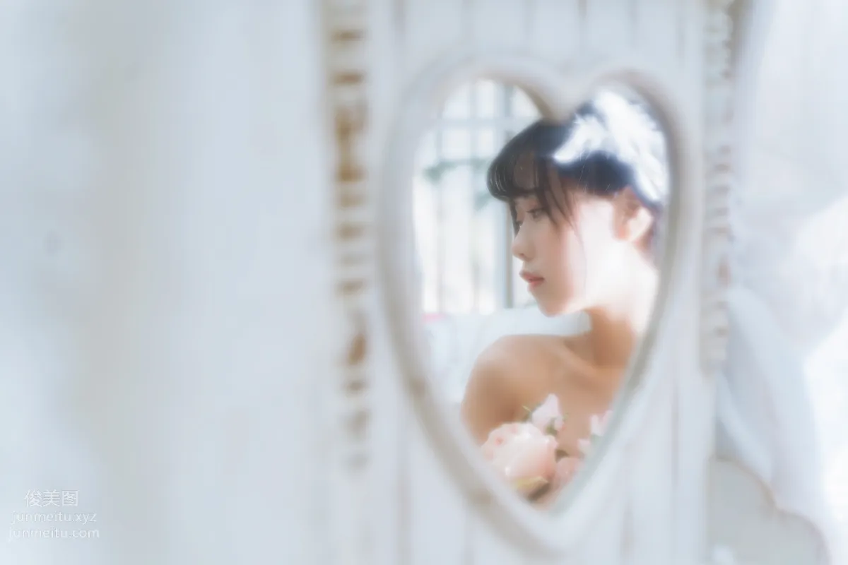 [YiTuYu] 2022.05.28 Pure White Bride Mengyaer o0 photo 25