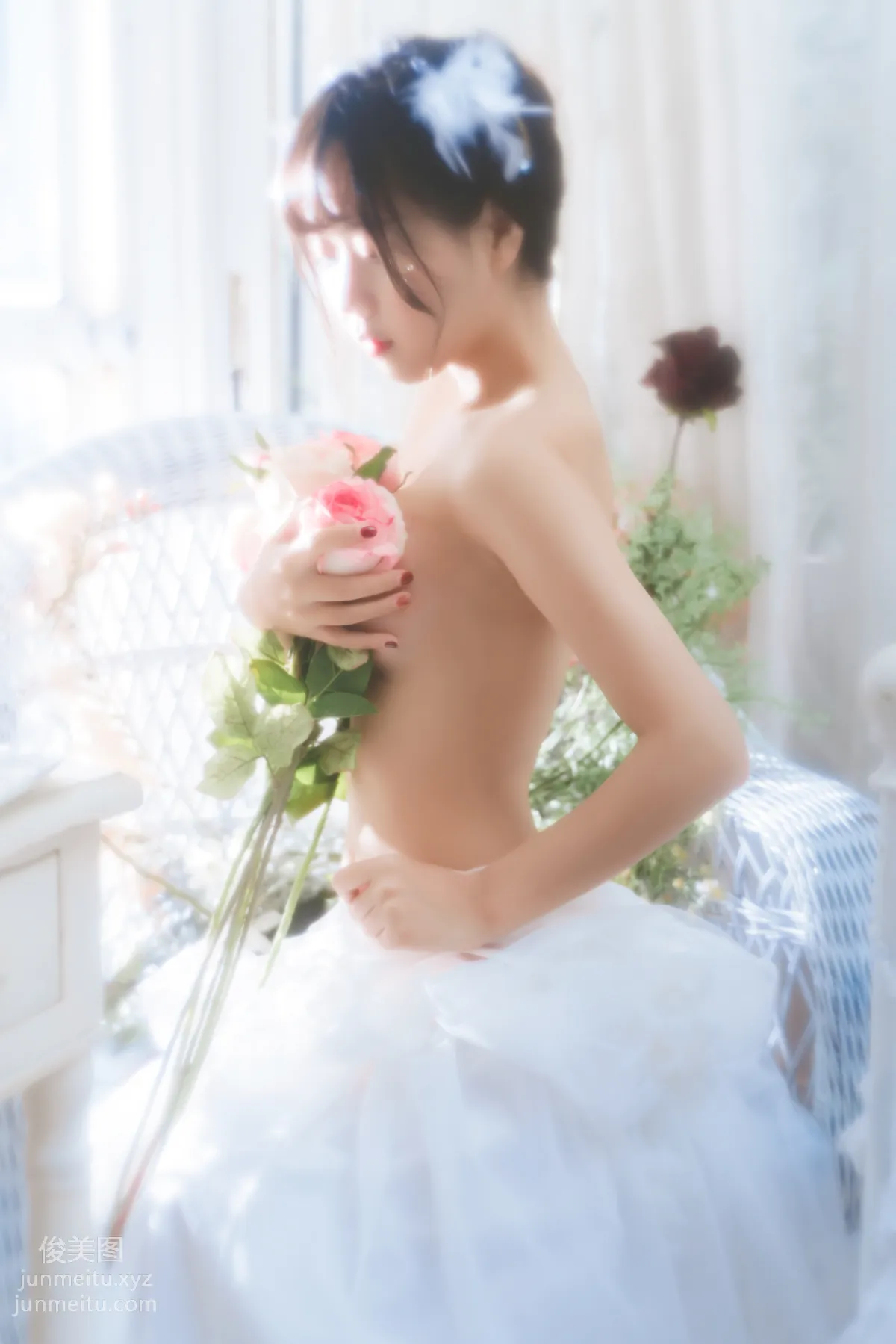 [YiTuYu] 2022.05.28 Pure White Bride Mengyaer o0 photo 27
