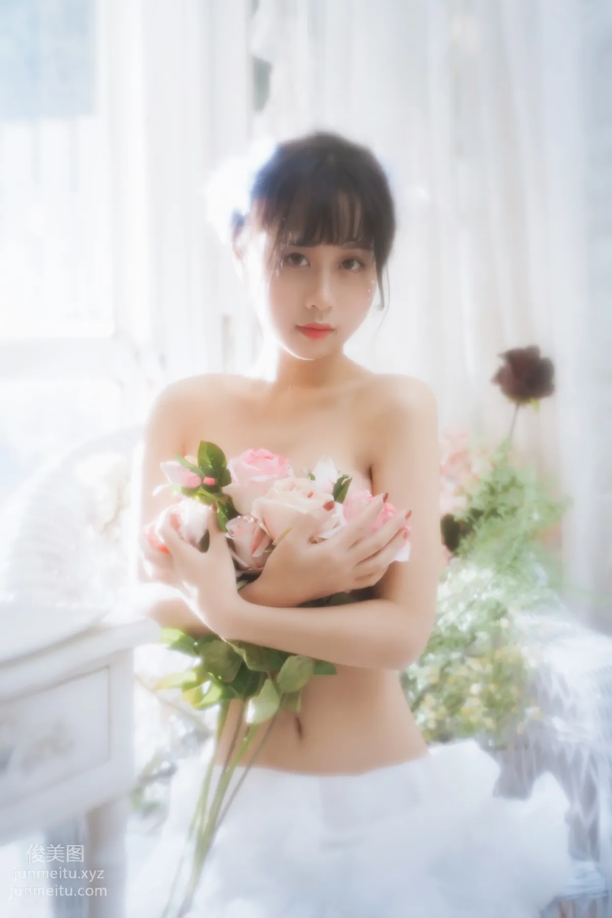 [YiTuYu] 2022.05.28 Pure White Bride Mengyaer o0 photo 28
