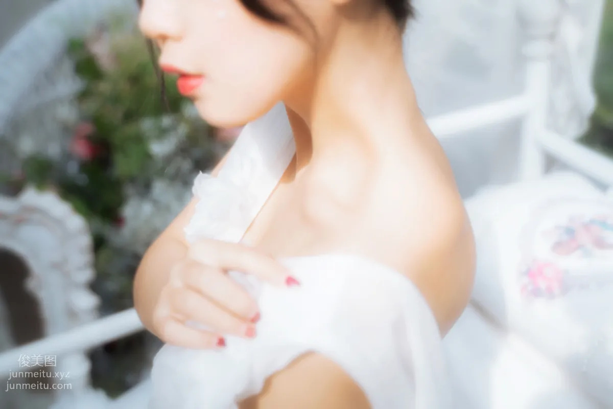 [YiTuYu] 2022.05.28 Pure White Bride Mengyaer o0 photo 32