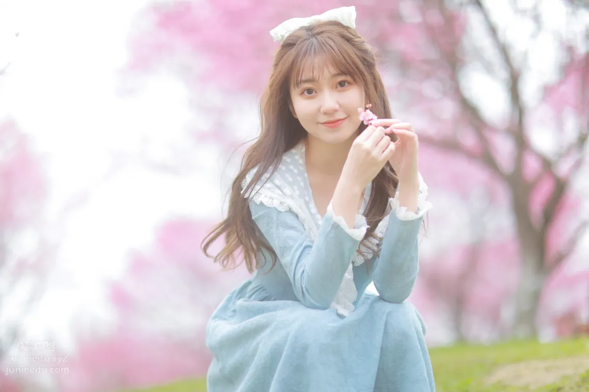 [YiTuYu] 2022.05.28 Flowers Bloom on the Path Xiao Linchuan photo 24