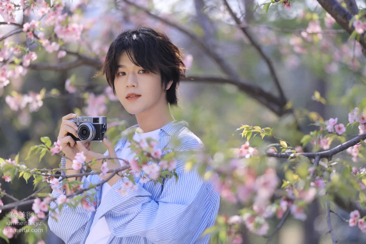 [YiTuYu] 2022.05.29 Cherry Blossom Boy Liyuxuan Yashon photo 23