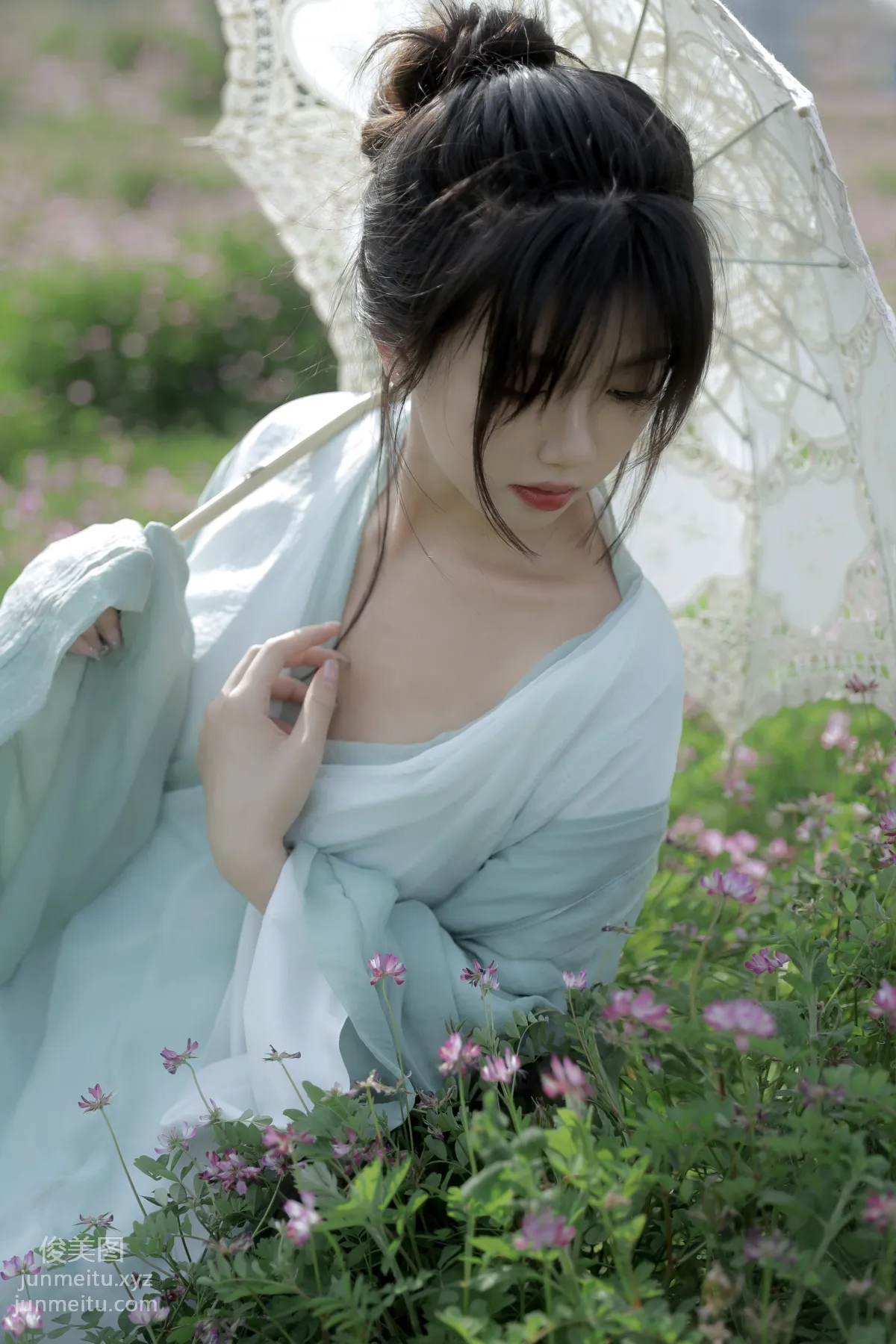 [YiTuYu] 2022.05.31 Leaping into the Chinese Milk Vetch Nie Shisan photo 6