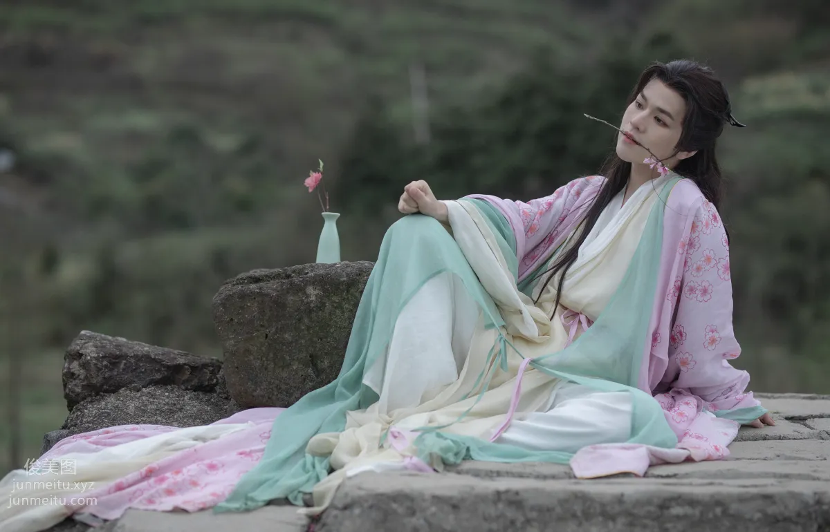 [YiTuYu] 2022.06.01 Peach Blossom Immortal Liyuxuan Yashon photo 4