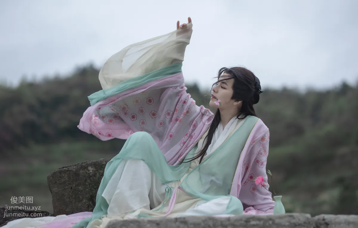 [YiTuYu] 2022.06.01 Peach Blossom Immortal Liyuxuan Yashon photo 5