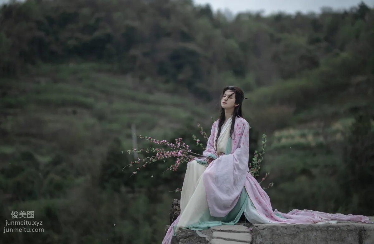 [YiTuYu] 2022.06.01 Peach Blossom Immortal Liyuxuan Yashon photo 8