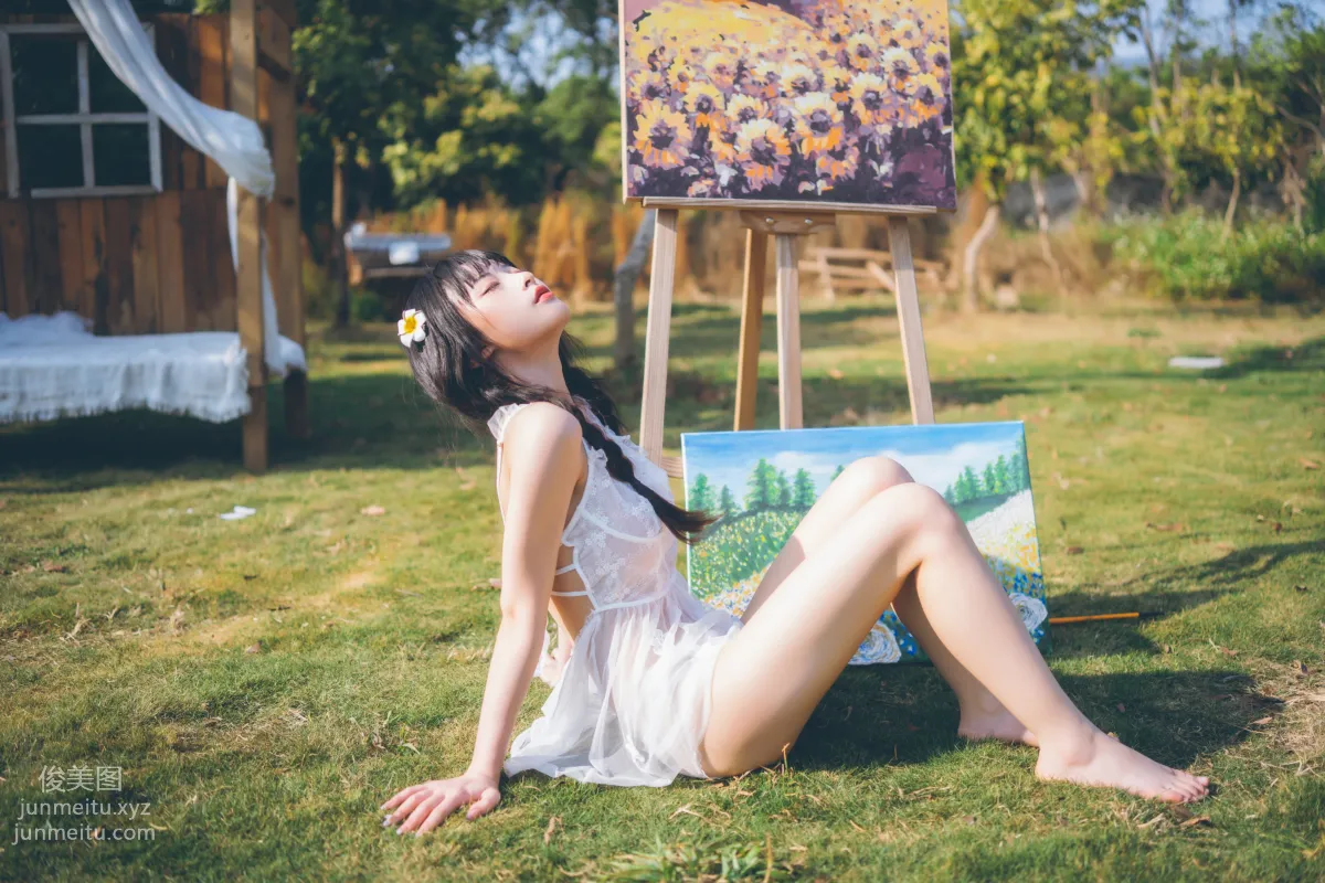 [YiTuYu] 2022.06.01 Pastoral Fresh Style Qingshui Younai photo 20