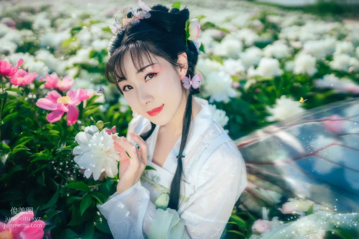 [YiTuYu] 2022.06.02 Peony Immortal Mu Jingshu photo 27