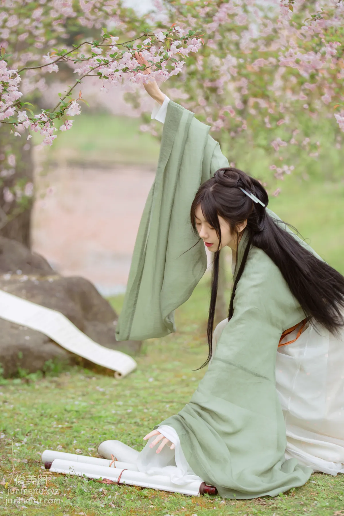 [YiTuYu] 2022.06.06 Mountains and Rivers Have Clear Sounds Wangyun Hanhan photo 10