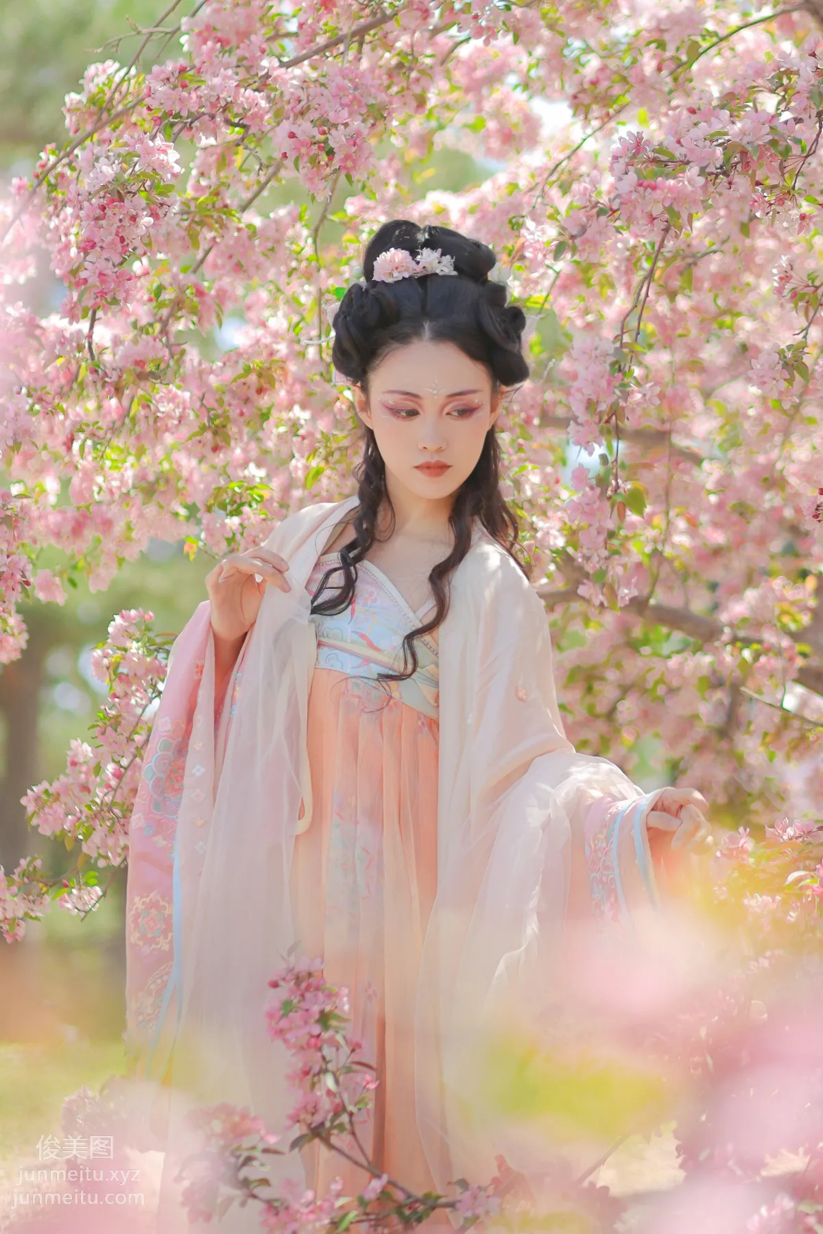[YiTuYu] 2022.06.07 Begonia Chinese-Style Illustration, Qing Shuange photo 3