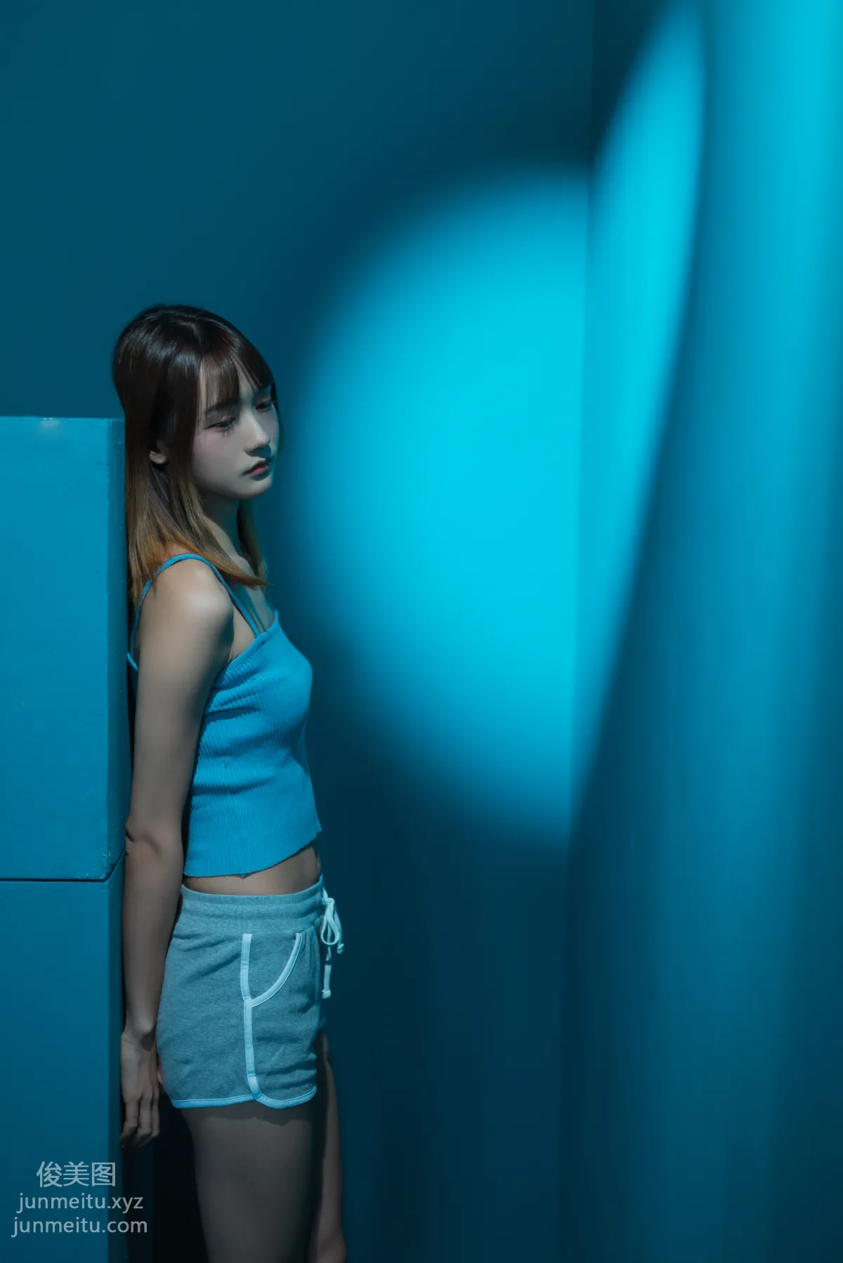 [YiTuYu] 2022.06.08 Depressed Blue Room, Tuzi Zzz Buchi Huluo Bo photo 6