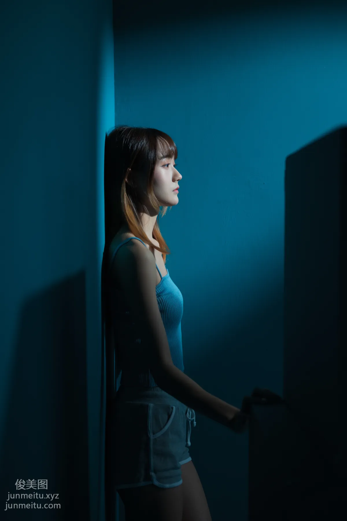 [YiTuYu] 2022.06.08 Depressed Blue Room, Tuzi Zzz Buchi Huluo Bo photo 10