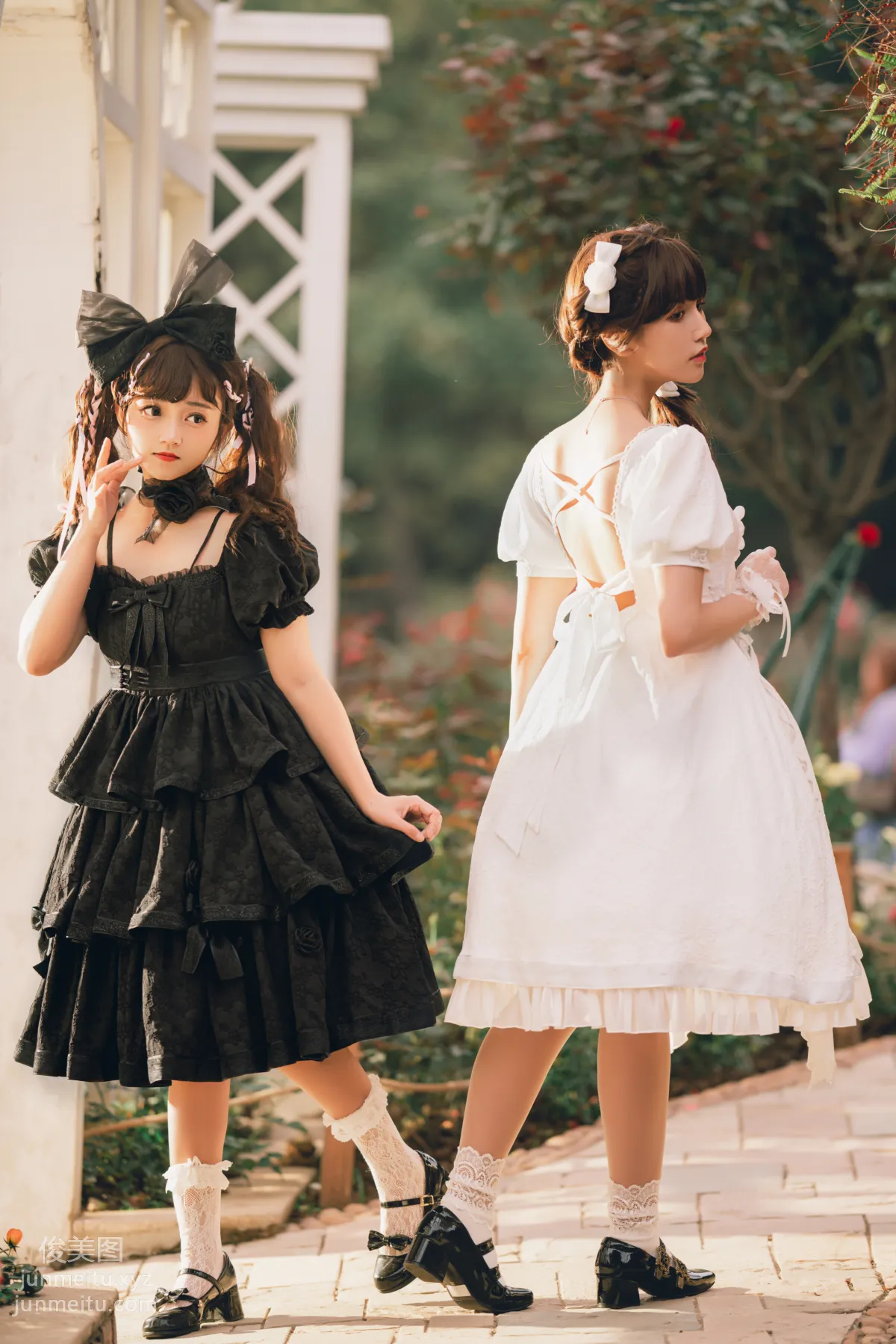 [YiTuYu] 2022.06.08 Black and White Twins, Guanguan Zhizhu w photo 3