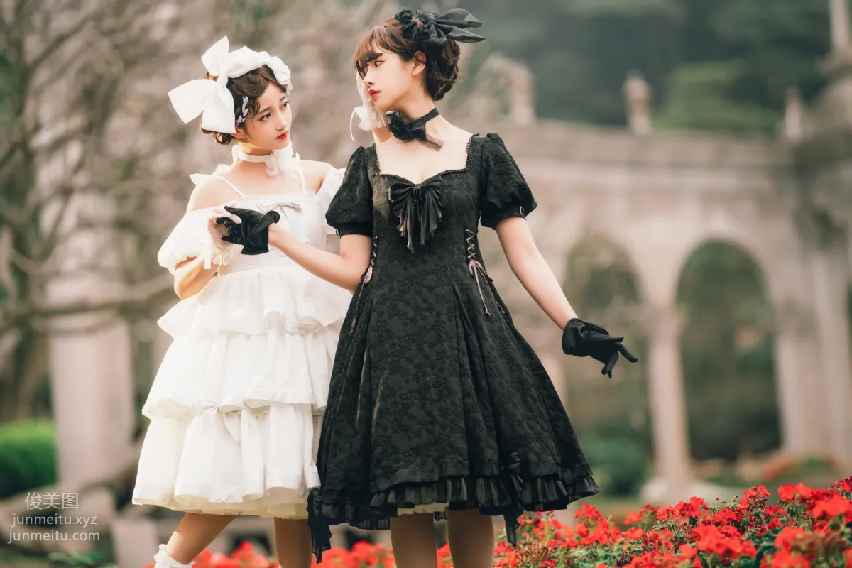 [YiTuYu] 2022.06.08 Black and White Twins, Guanguan Zhizhu w photo 6