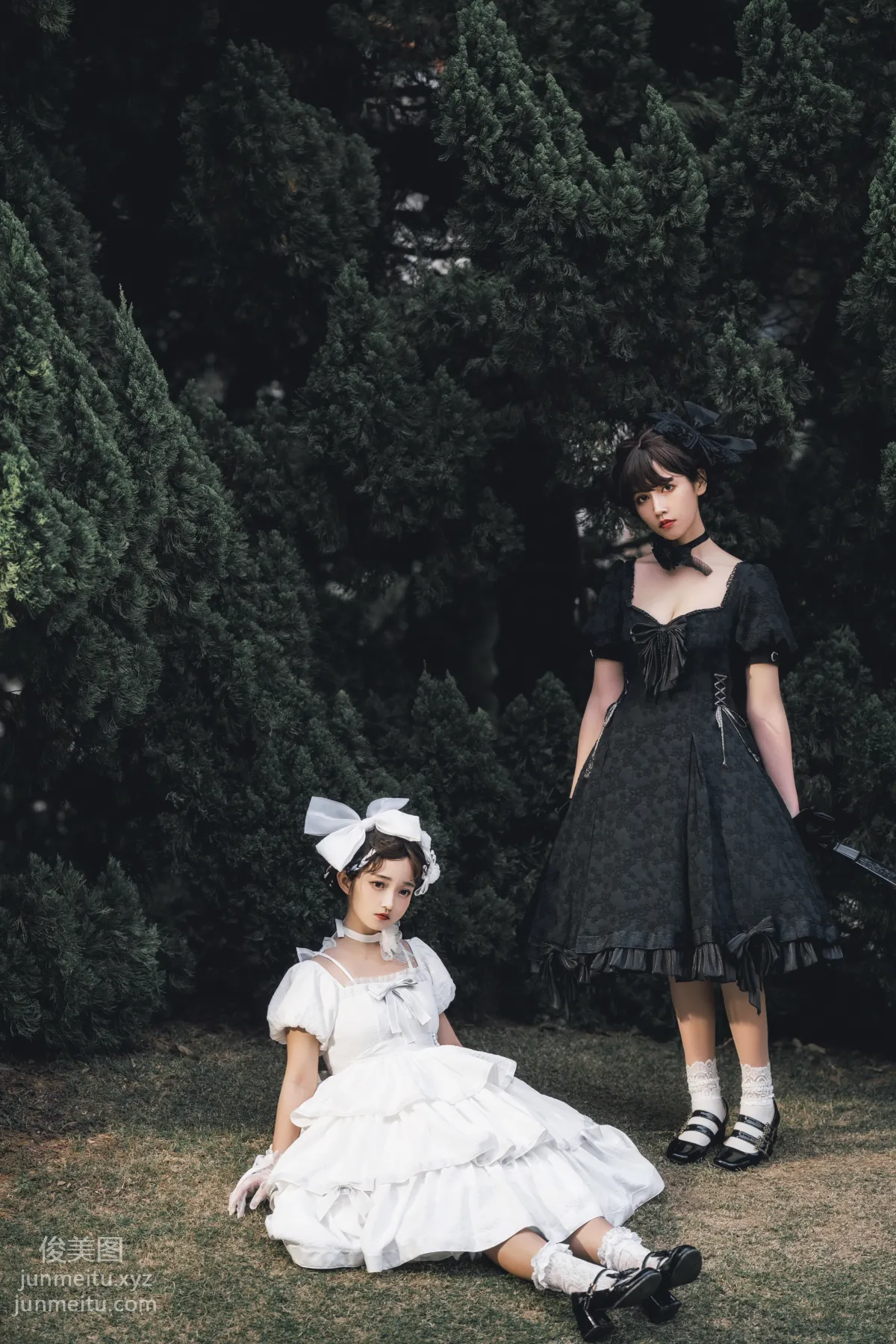 [YiTuYu] 2022.06.08 Black and White Twins, Guanguan Zhizhu w photo 12