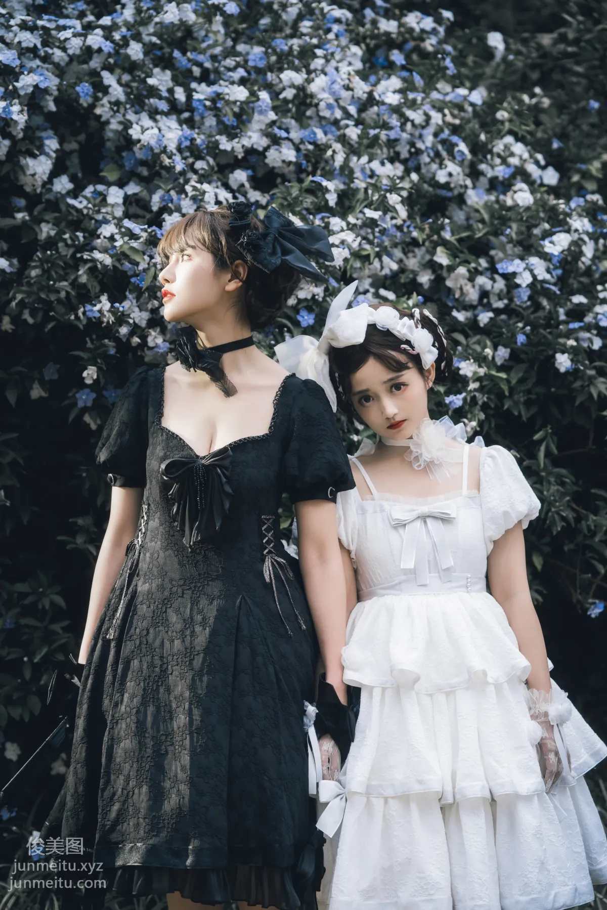 [YiTuYu] 2022.06.08 Black and White Twins, Guanguan Zhizhu w photo 17