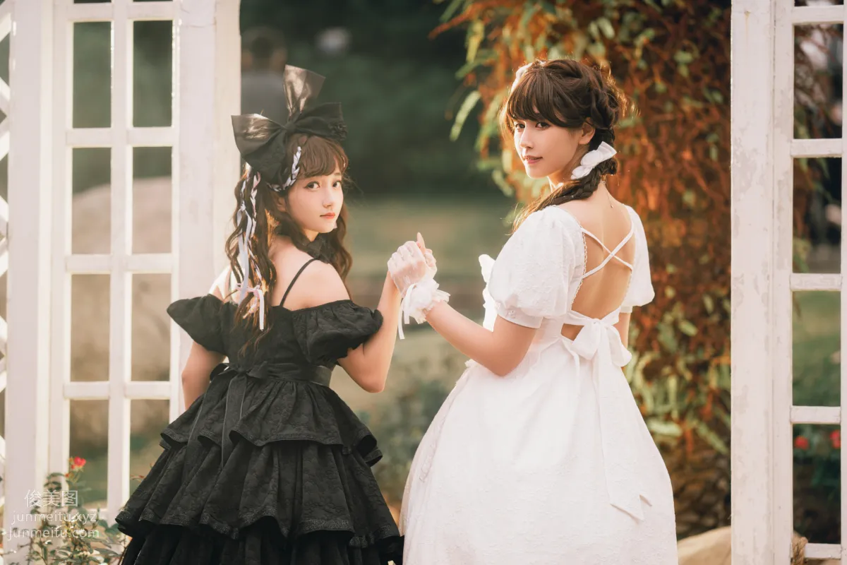 [YiTuYu] 2022.06.08 Black and White Twins, Guanguan Zhizhu w photo 21