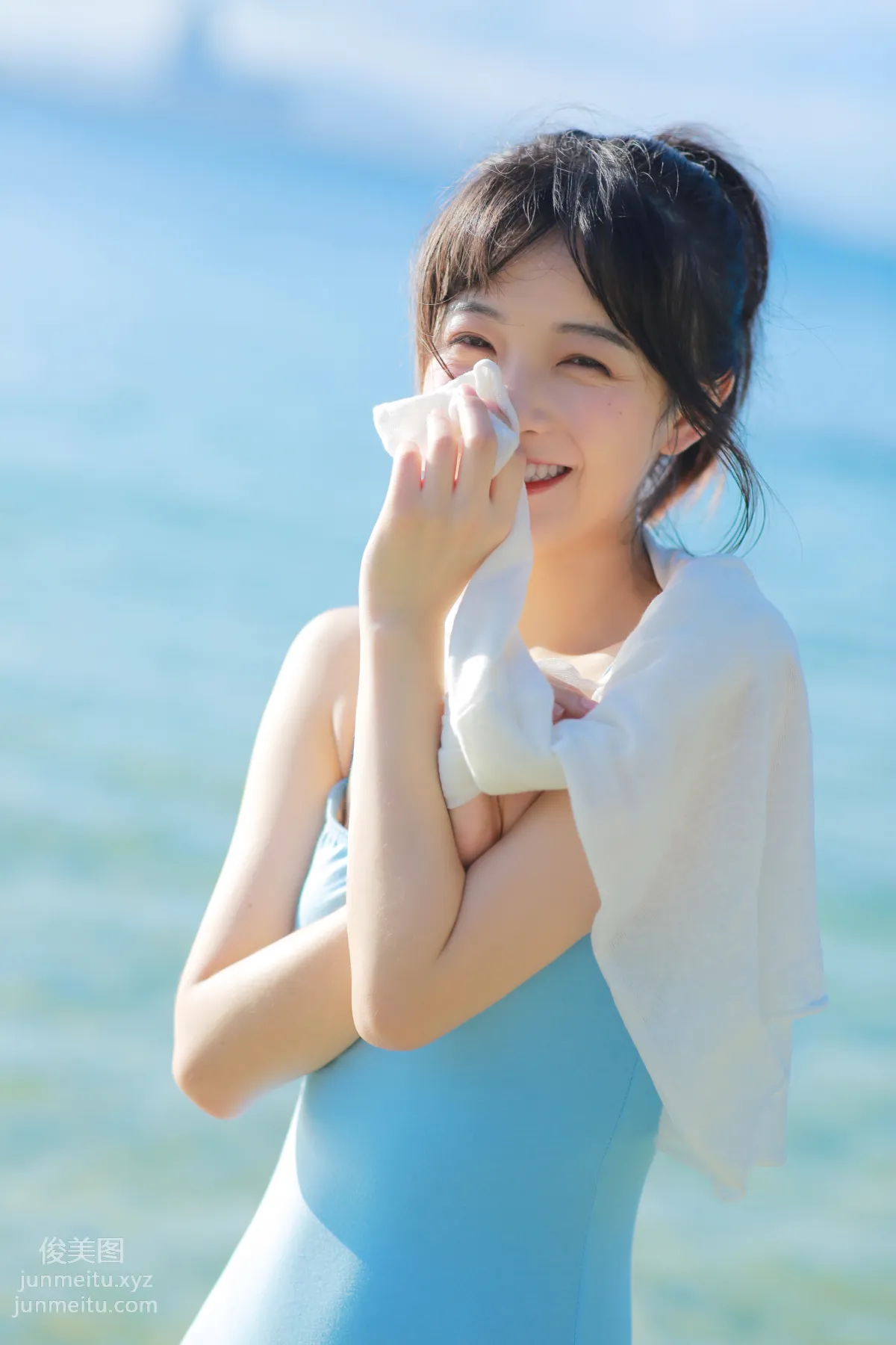 [YiTuYu] 2022.06.09 The Sea Is Blue Sky You Can Touch, Tianjiu Bahao photo 4