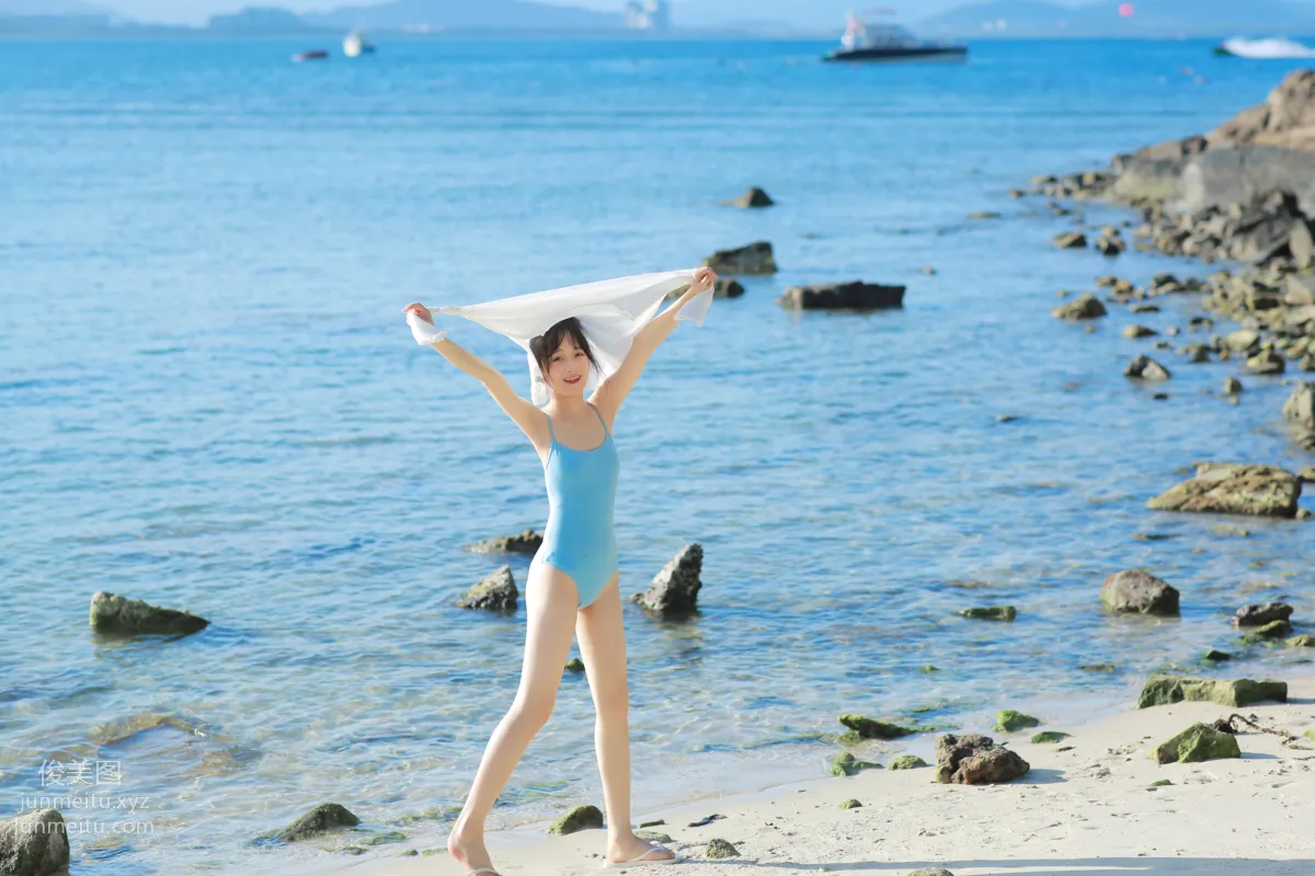 [YiTuYu] 2022.06.09 The Sea Is Blue Sky You Can Touch, Tianjiu Bahao photo 5
