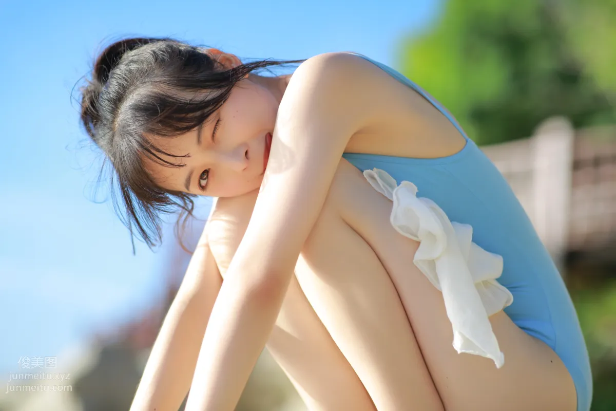 [YiTuYu] 2022.06.09 The Sea Is Blue Sky You Can Touch, Tianjiu Bahao photo 7