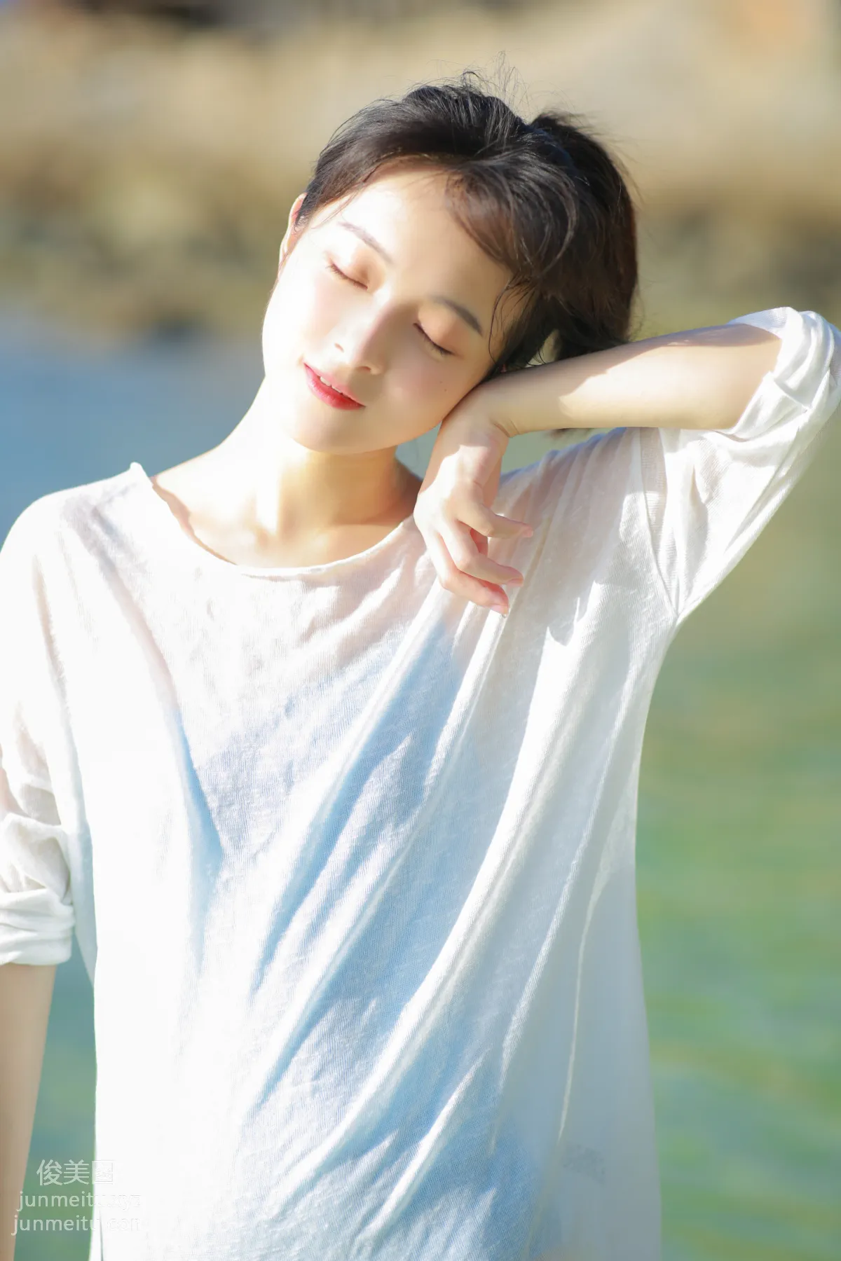 [YiTuYu] 2022.06.09 The Sea Is Blue Sky You Can Touch, Tianjiu Bahao photo 12