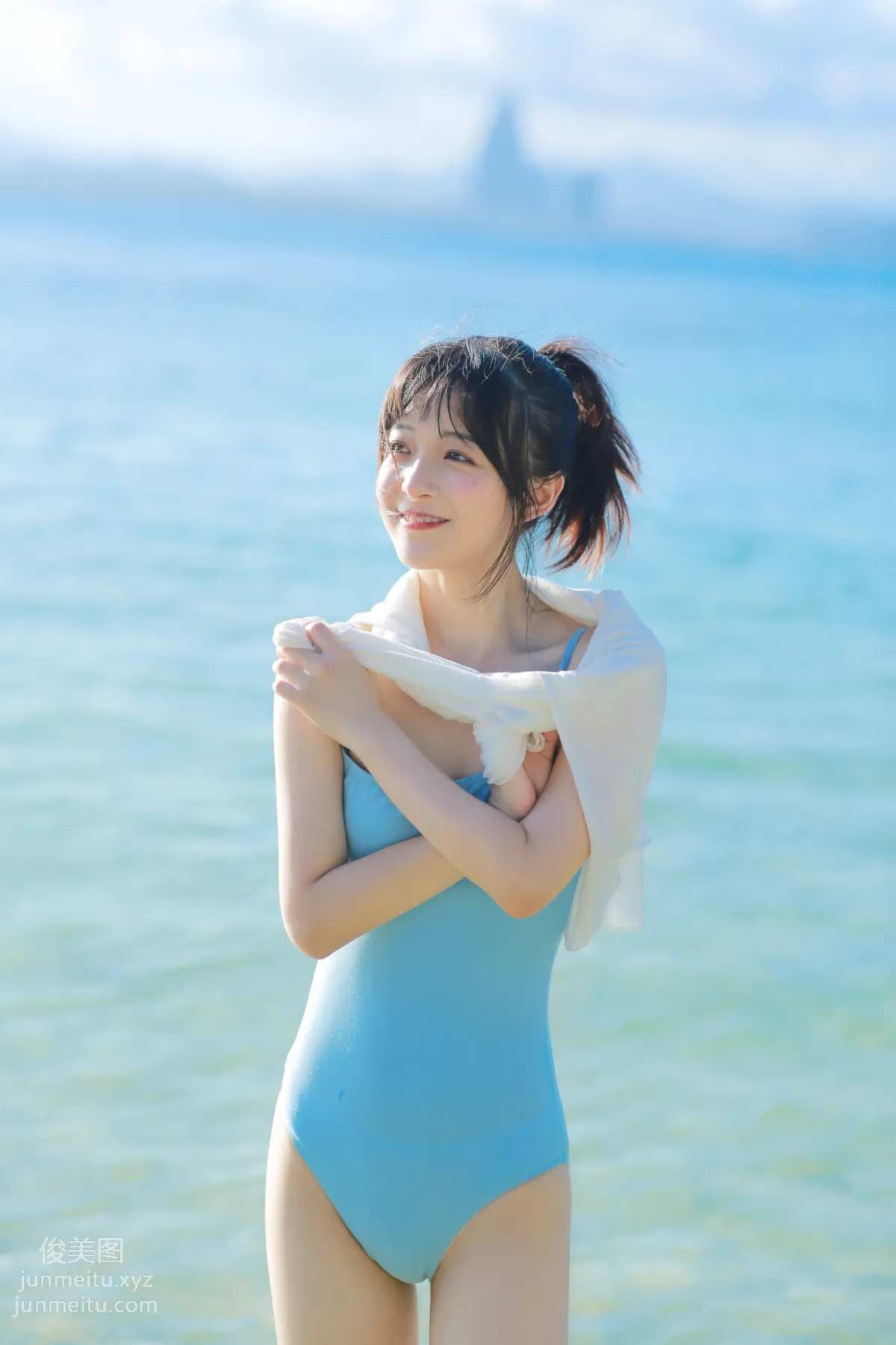 [YiTuYu] 2022.06.09 The Sea Is Blue Sky You Can Touch, Tianjiu Bahao photo 13