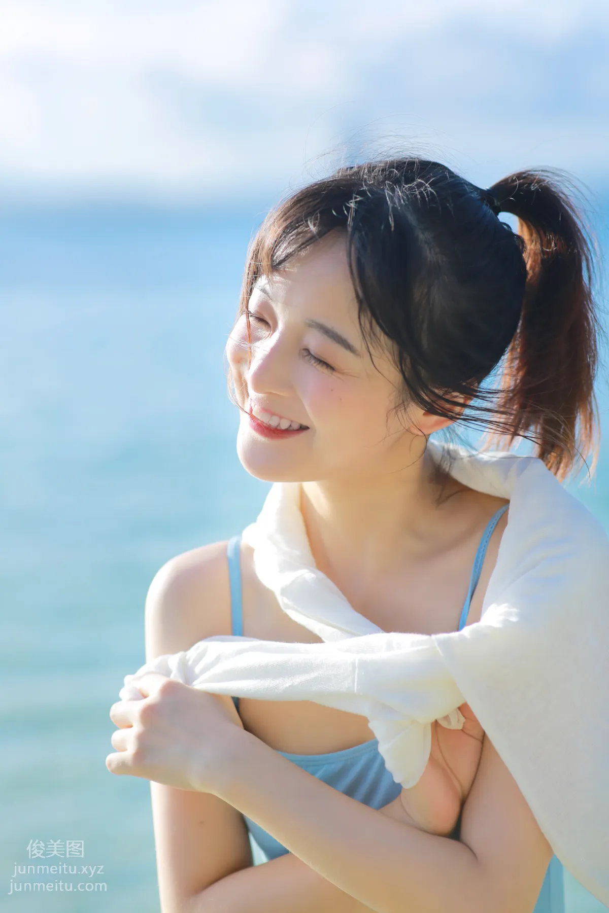 [YiTuYu] 2022.06.09 The Sea Is Blue Sky You Can Touch, Tianjiu Bahao photo 18