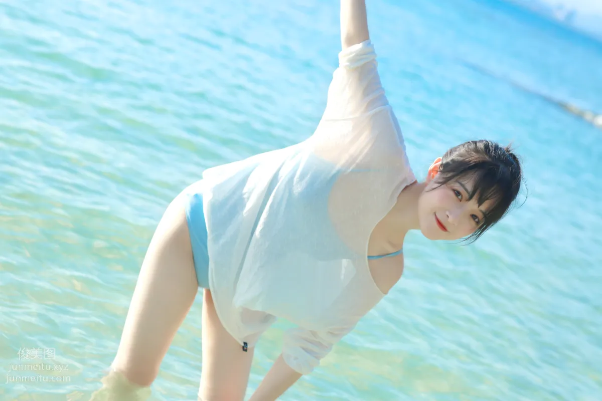 [YiTuYu] 2022.06.09 The Sea Is Blue Sky You Can Touch, Tianjiu Bahao photo 23