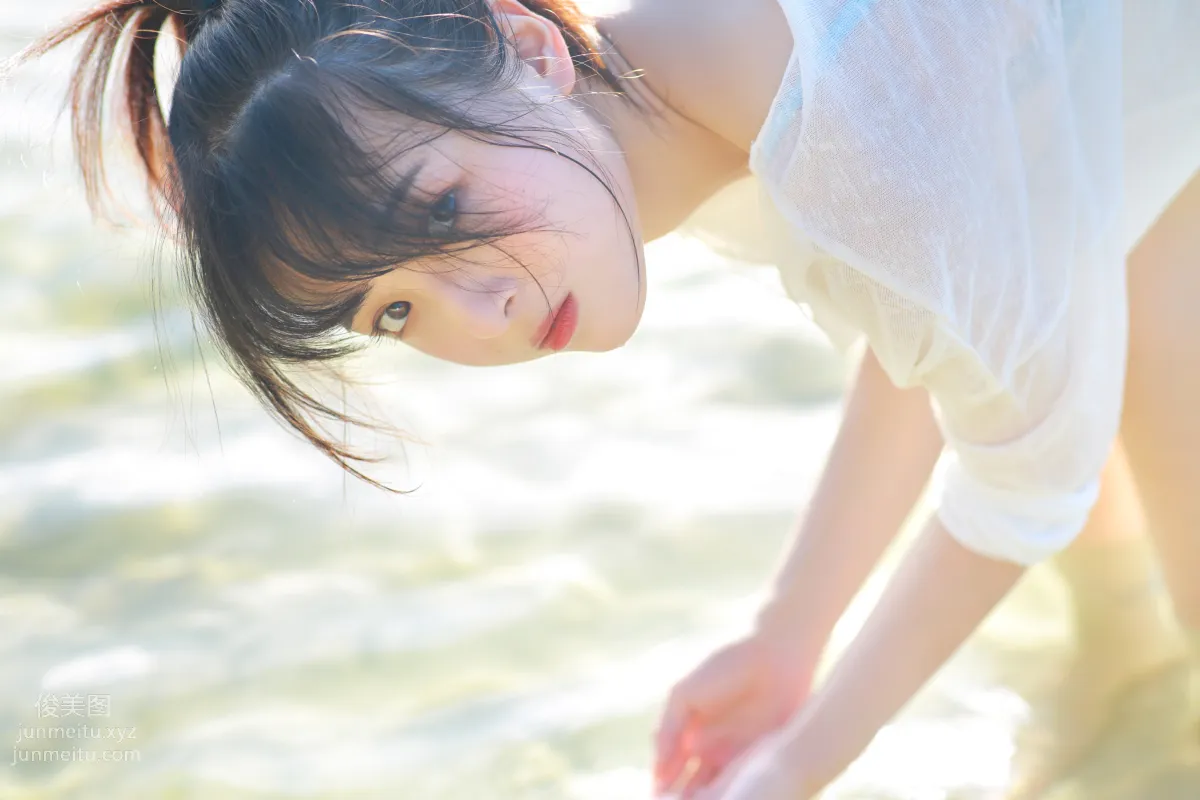 [YiTuYu] 2022.06.09 The Sea Is Blue Sky You Can Touch, Tianjiu Bahao photo 25