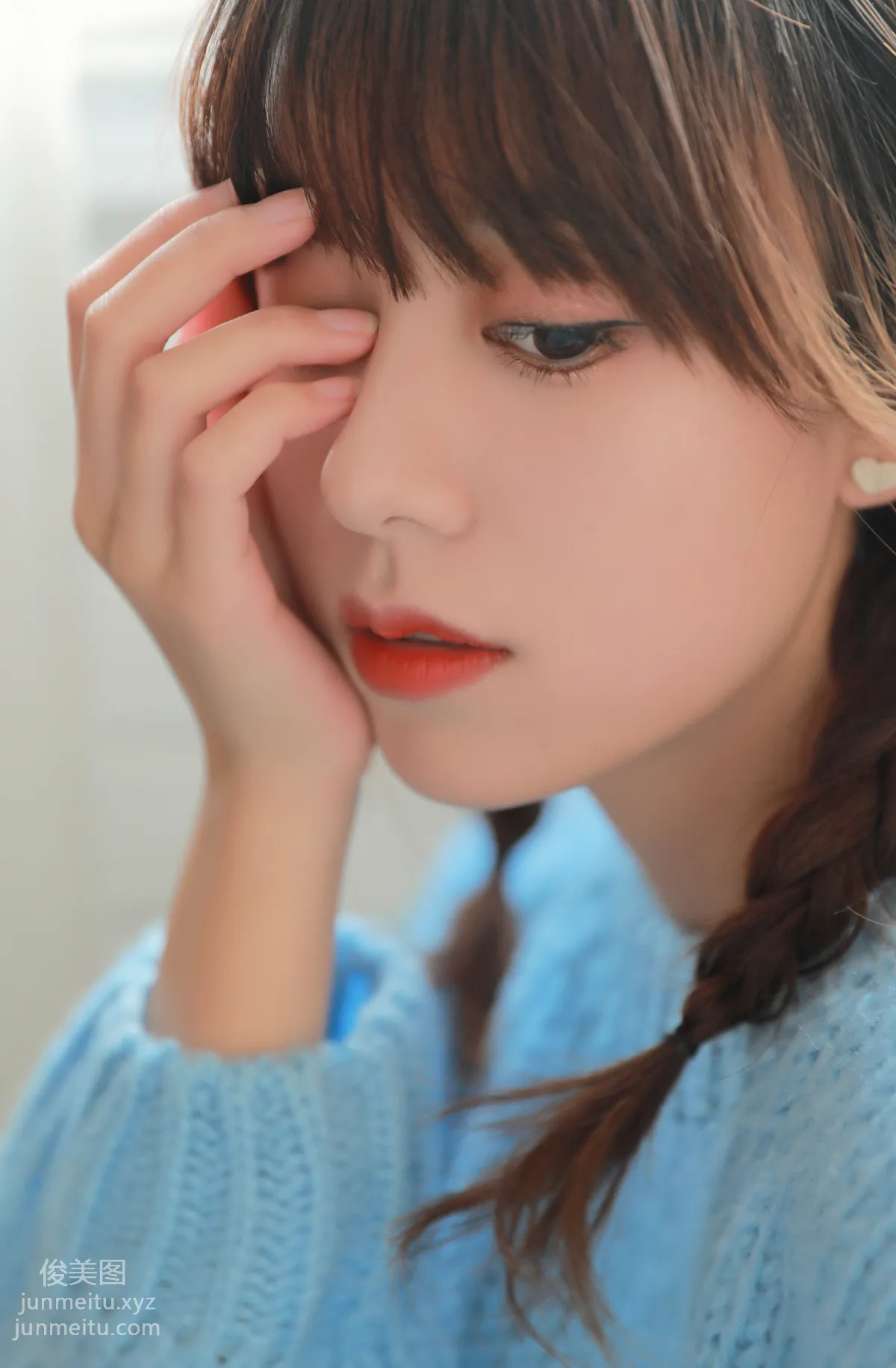 [YiTuYu] 2022.06.14 Falling Into This Blue, Niu Zemeng photo 3