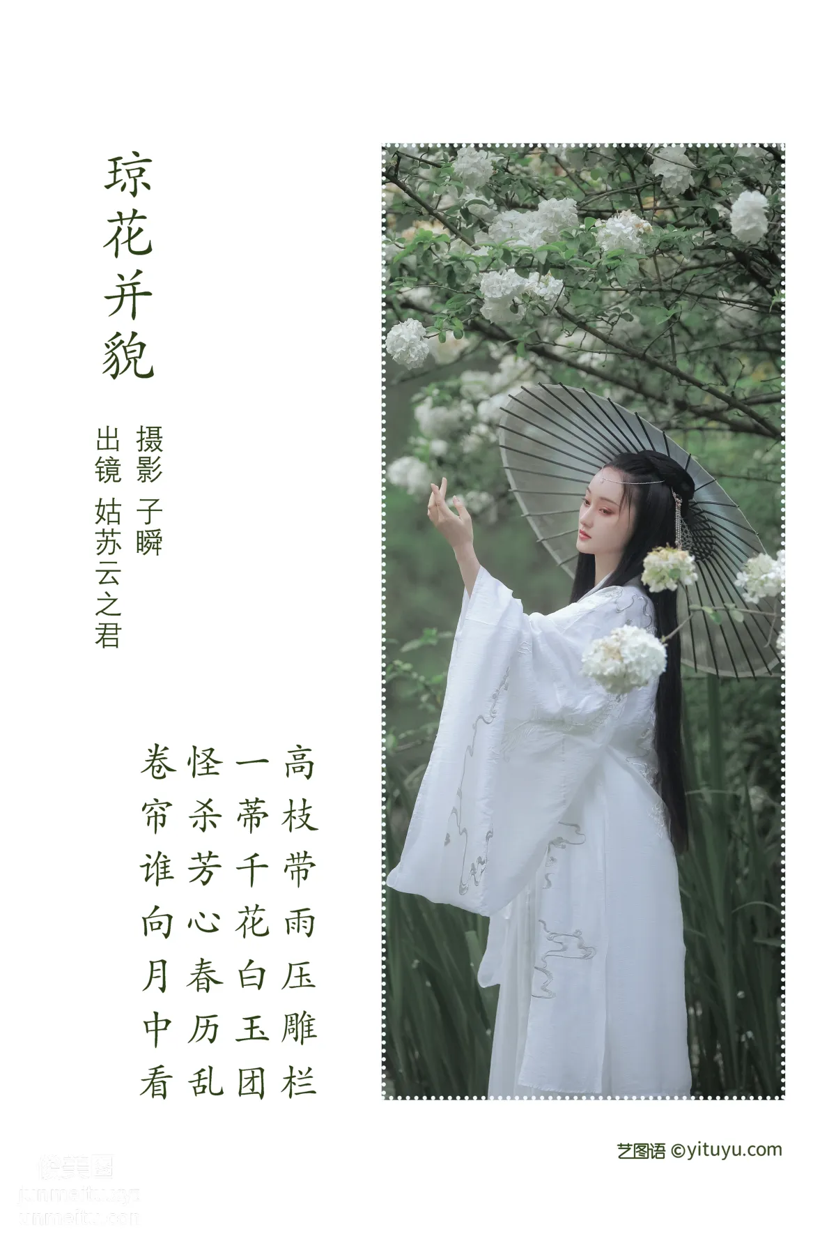 [藝圖語] 2022.06.15 瓊花并貌 雲之是小狐狸吖 2