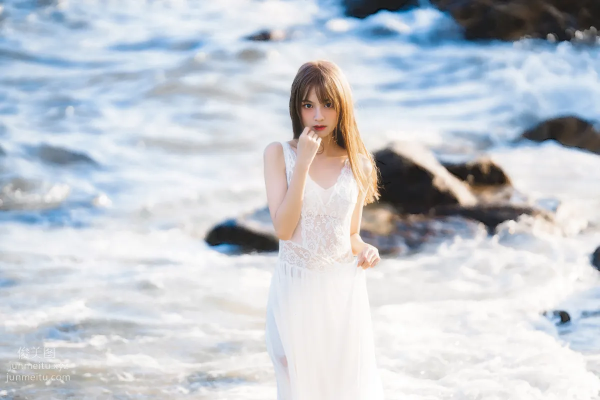 [YiTuYu] 2022.06.16 She Turns and Walks Toward the Sea Xiaoxiaozhi w photo 7