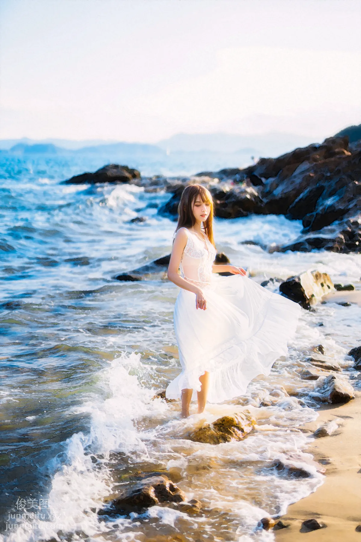 [YiTuYu] 2022.06.16 She Turns and Walks Toward the Sea Xiaoxiaozhi w photo 11