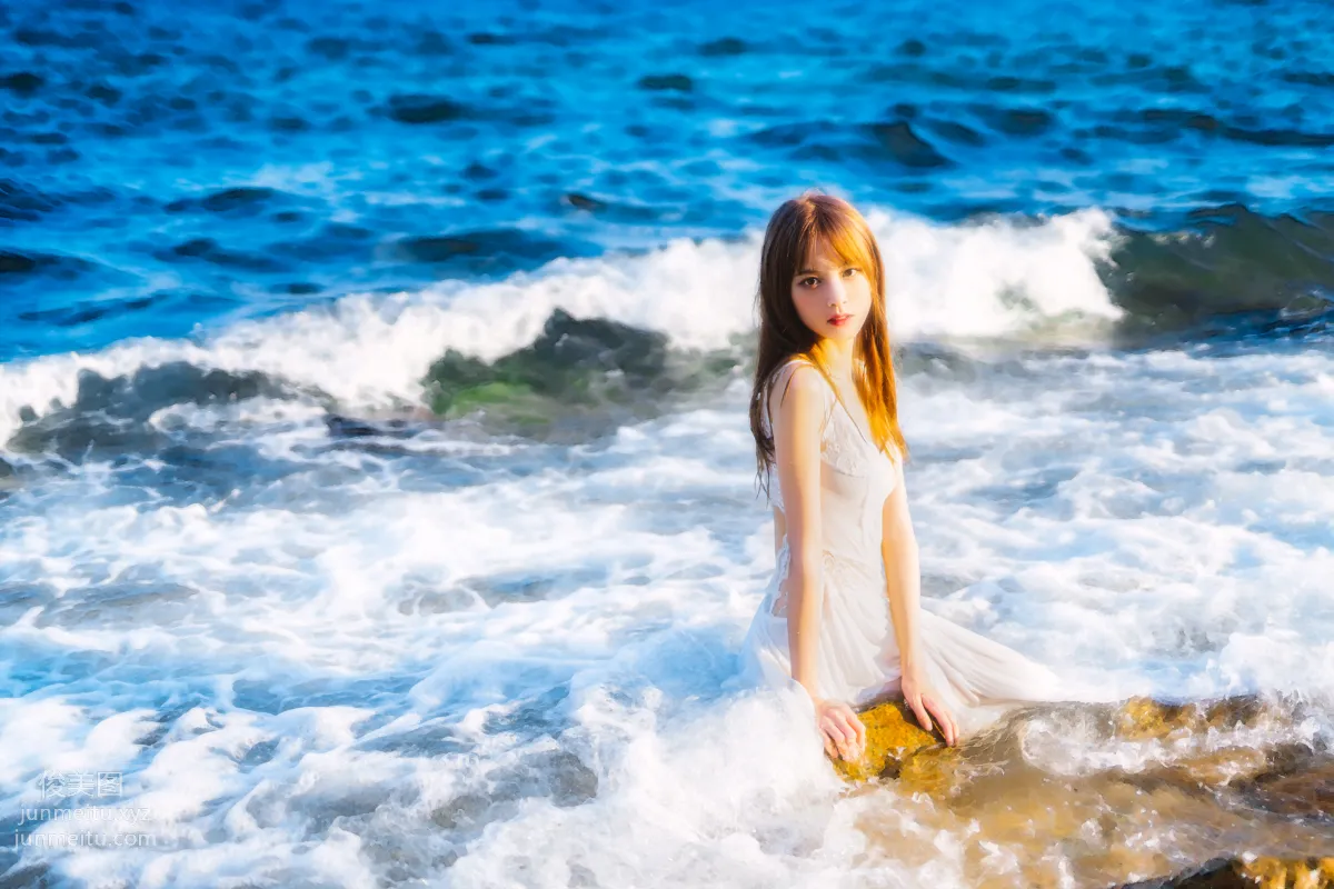 [YiTuYu] 2022.06.16 She Turns and Walks Toward the Sea Xiaoxiaozhi w photo 18