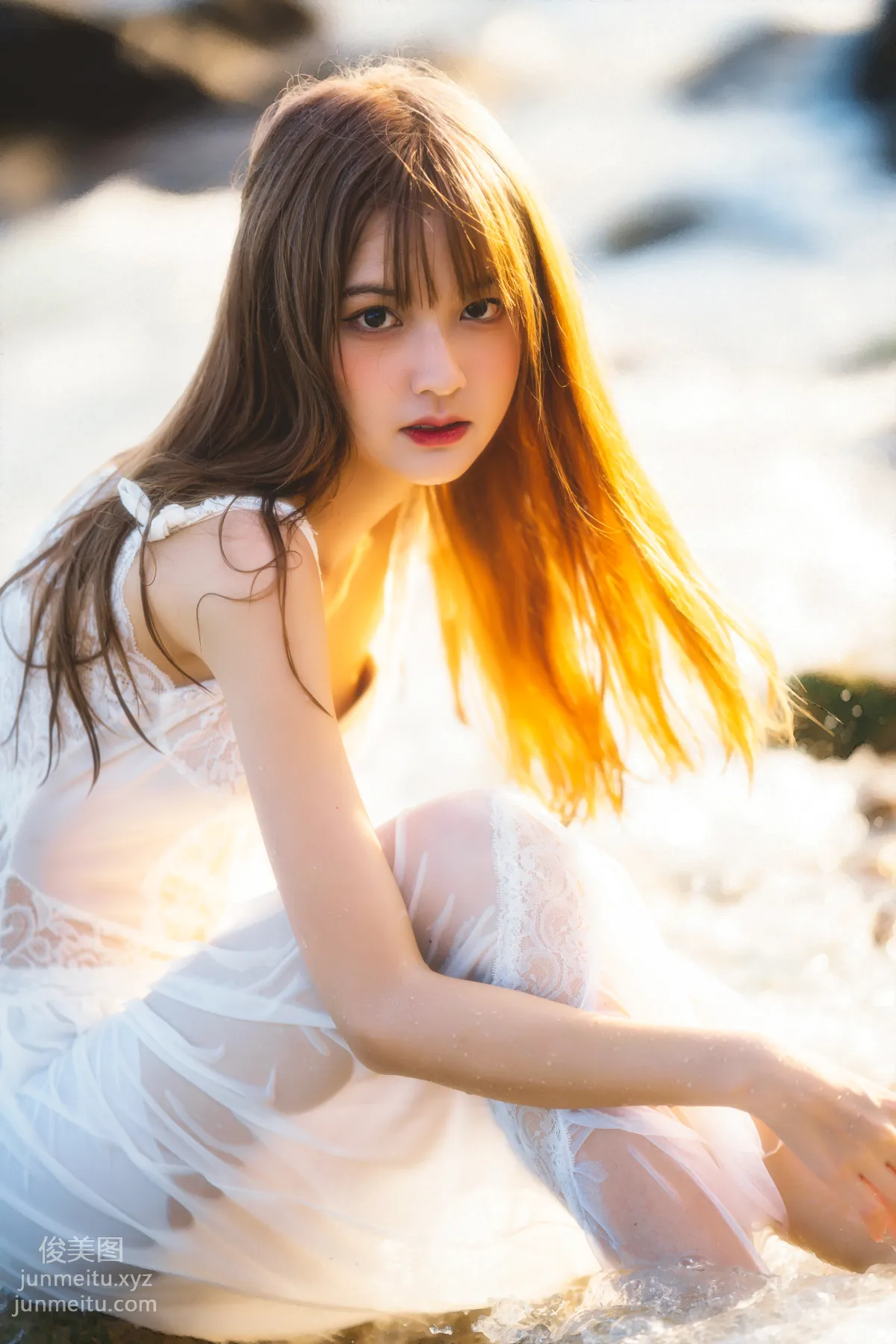 [YiTuYu] 2022.06.16 She Turns and Walks Toward the Sea Xiaoxiaozhi w photo 20