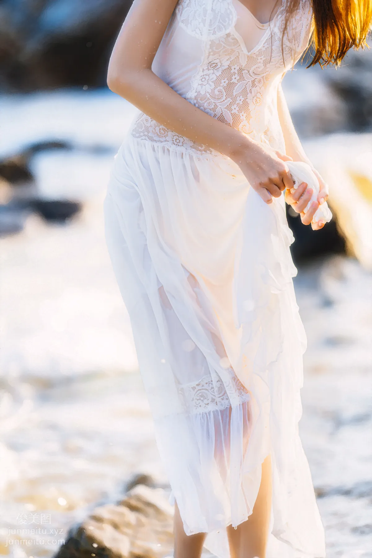 [YiTuYu] 2022.06.16 She Turns and Walks Toward the Sea Xiaoxiaozhi w photo 22