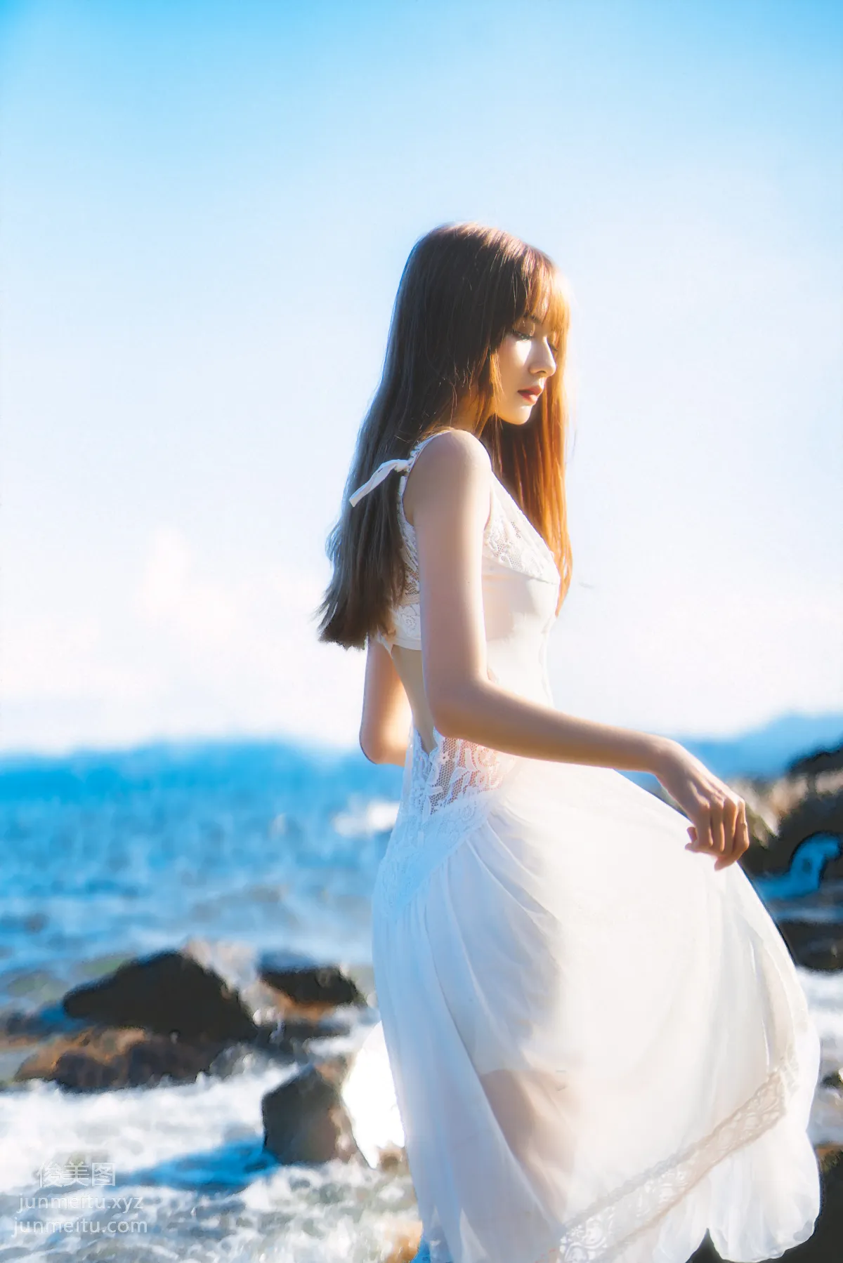 [YiTuYu] 2022.06.16 She Turns and Walks Toward the Sea Xiaoxiaozhi w photo 26