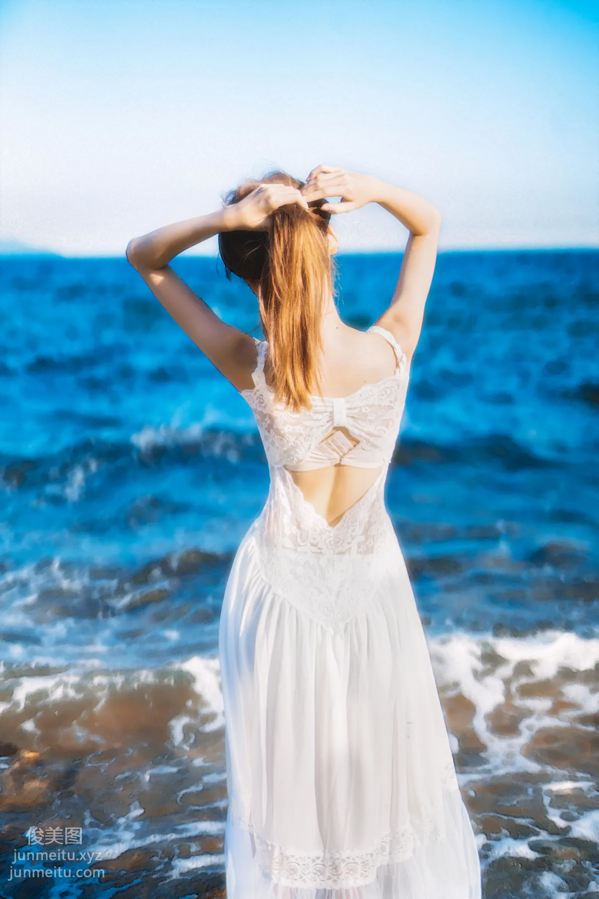 [YiTuYu] 2022.06.16 She Turns and Walks Toward the Sea Xiaoxiaozhi w photo 28