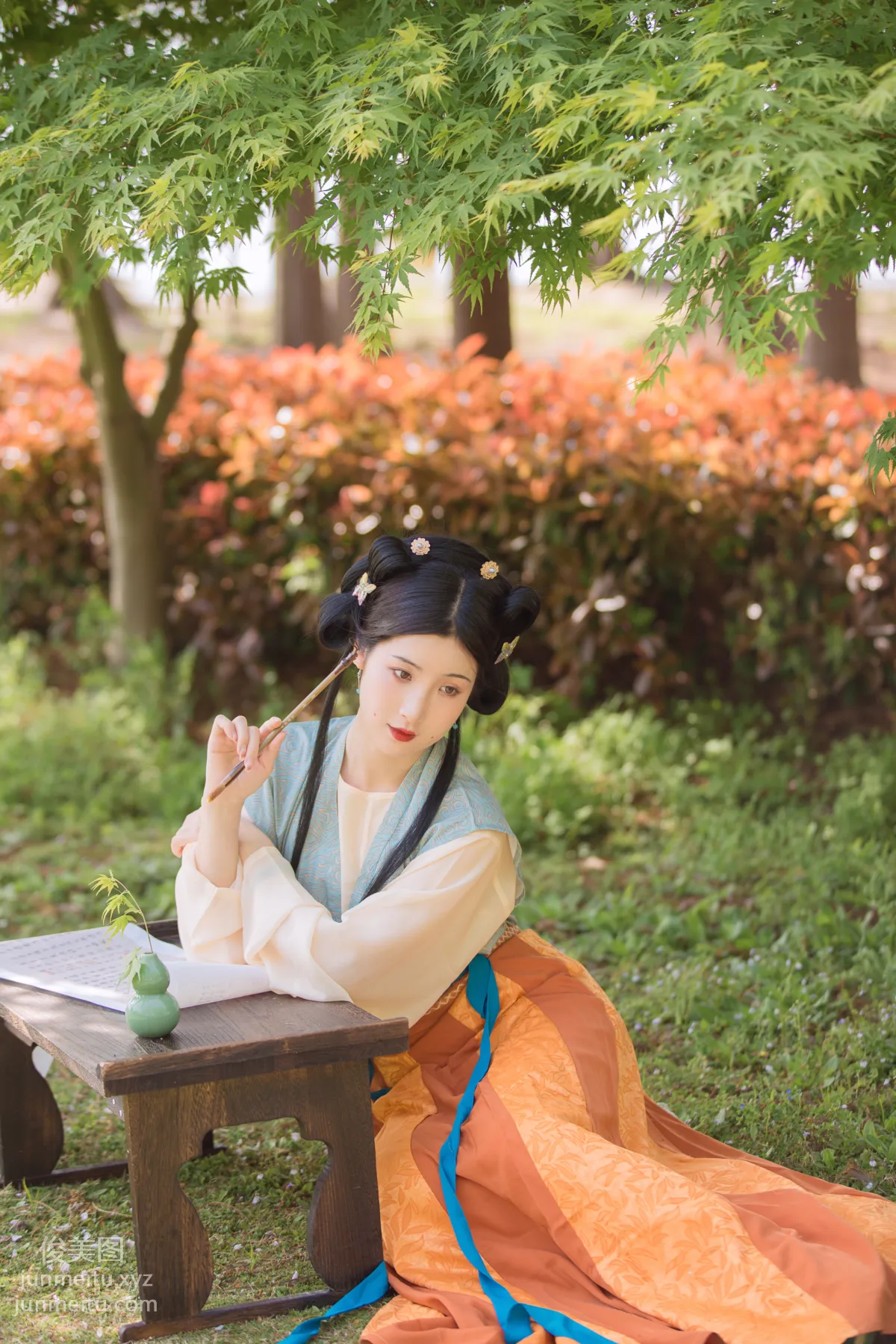 [YiTuYu] 2022.06.20 April Clear and Mild, Rain Just Cleared Woshi Jiner Ya photo 25
