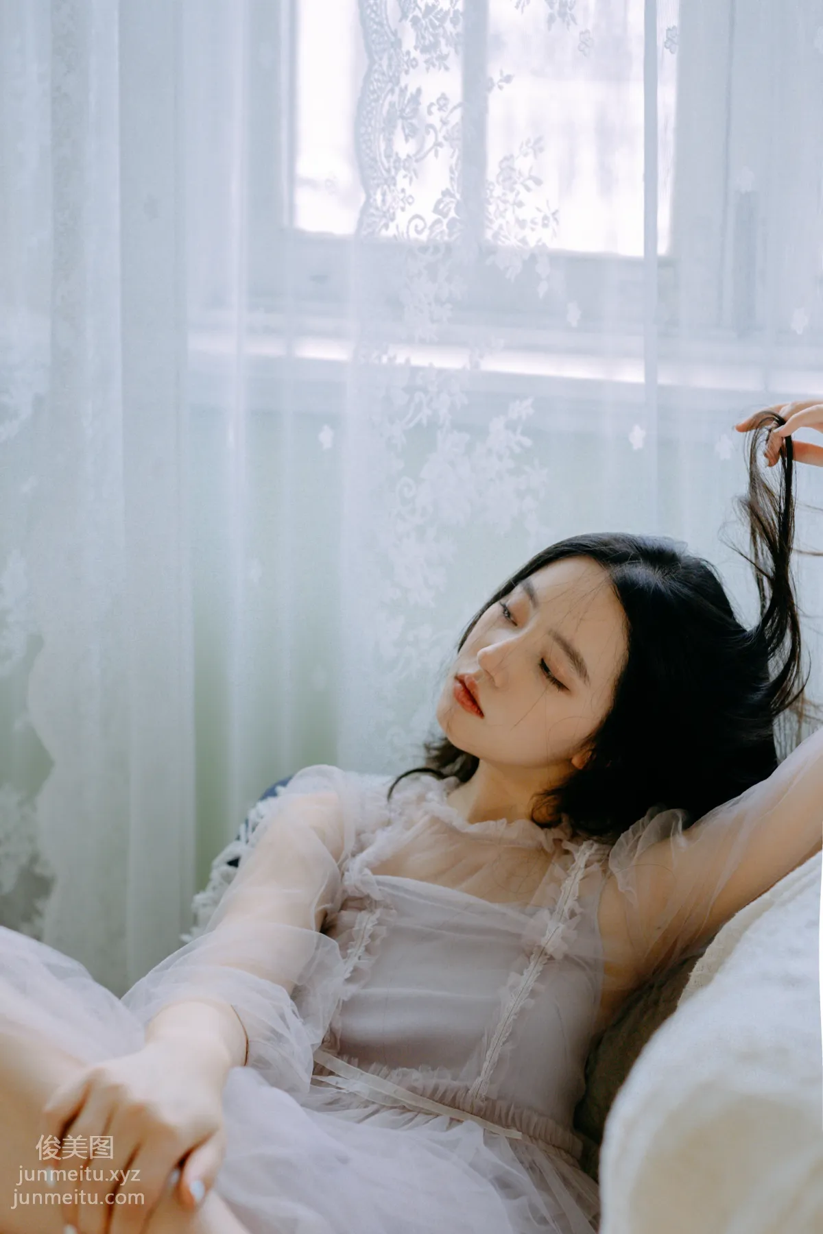 [YiTuYu] 2022.06.22 Purple Gauze Youling Huzi photo 11