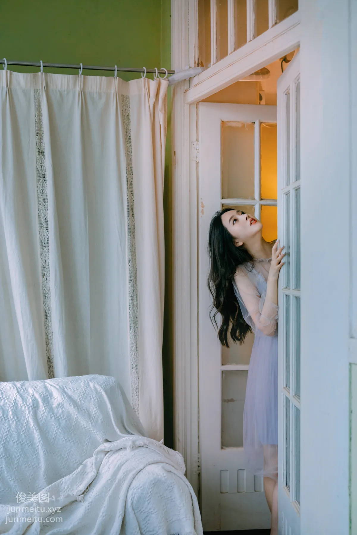 [YiTuYu] 2022.06.22 Purple Gauze Youling Huzi photo 17