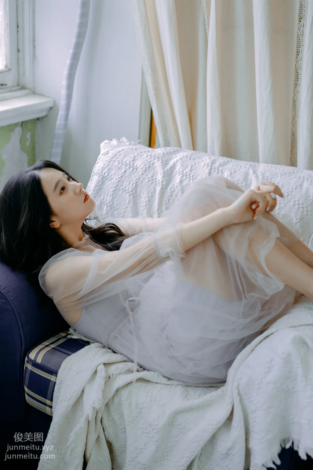 [YiTuYu] 2022.06.22 Purple Gauze Youling Huzi photo 21