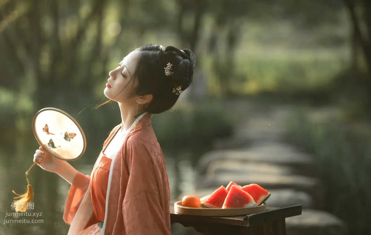 [YiTuYu] 2022.06.24 Cool Summer Xiaowen Nuanxiang Yaoge Datai Yang photo 6