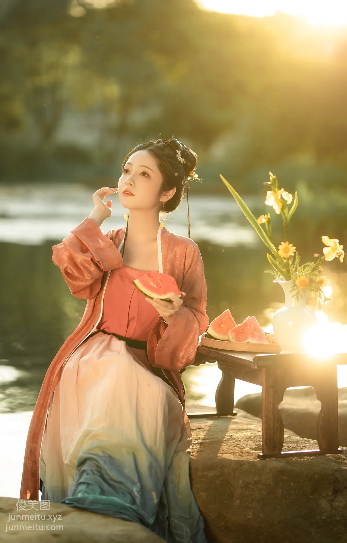 [YiTuYu] 2022.06.24 Cool Summer Xiaowen Nuanxiang Yaoge Datai Yang photo 8