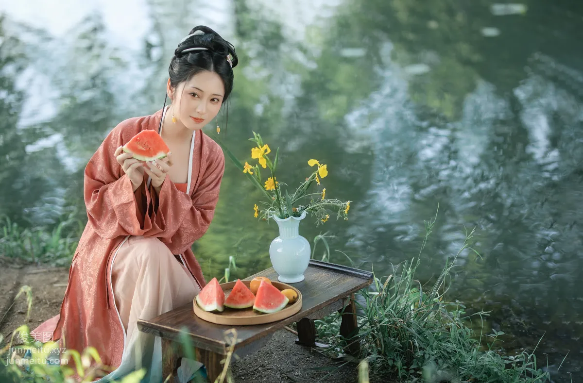 [YiTuYu] 2022.06.24 Cool Summer Xiaowen Nuanxiang Yaoge Datai Yang photo 13