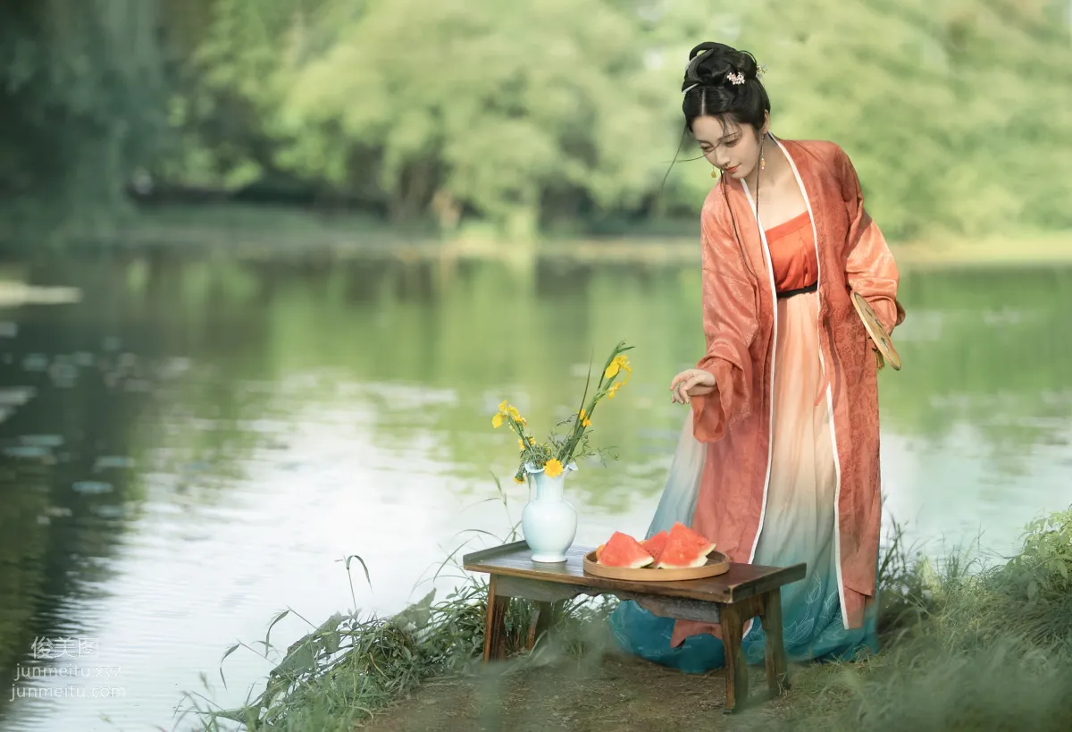 [YiTuYu] 2022.06.24 Cool Summer Xiaowen Nuanxiang Yaoge Datai Yang photo 15